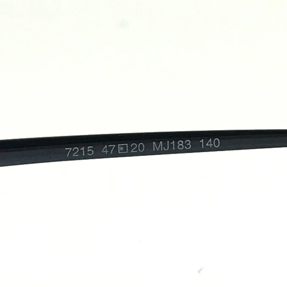 Morel MJ183 7215 Eyeglasses Frames Blue Rectangular Full Rim 47-20-130